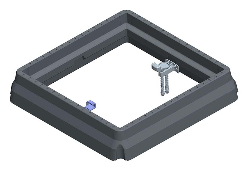 DS6 with pressure release locking mechanism
